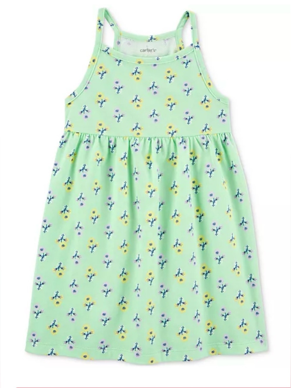 Carter's Toddler Girl Floral-Print Cotton Tank Dress